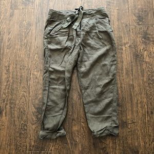 Aritzia Wilfred Green Allant Pants
